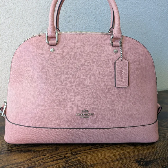 Coach Blush Pink Satchel Bag - Picture 6 of 10
